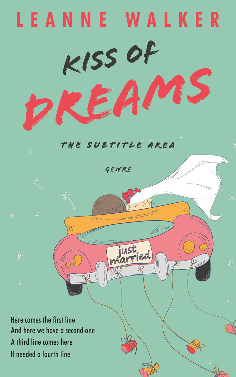 2D view of Shadow Green #10236 - Premade Romance Book Cover