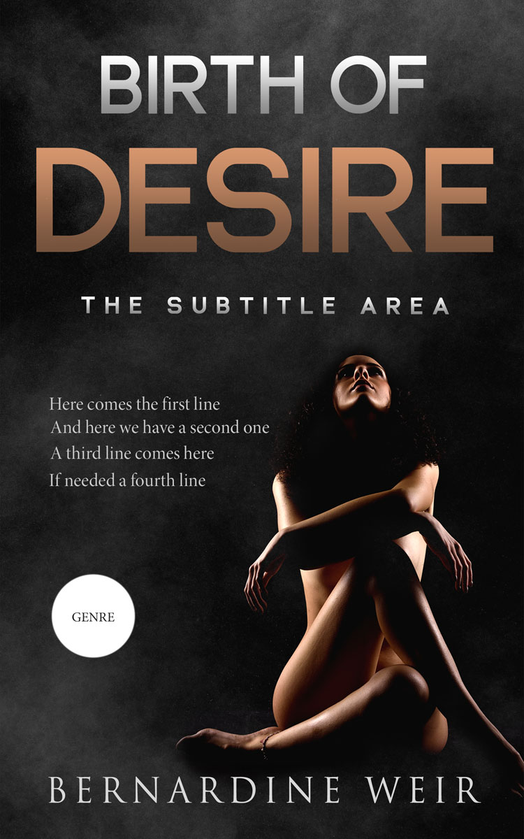 2D view of Cod Gray #10242 - Premade Erotica Book Cover