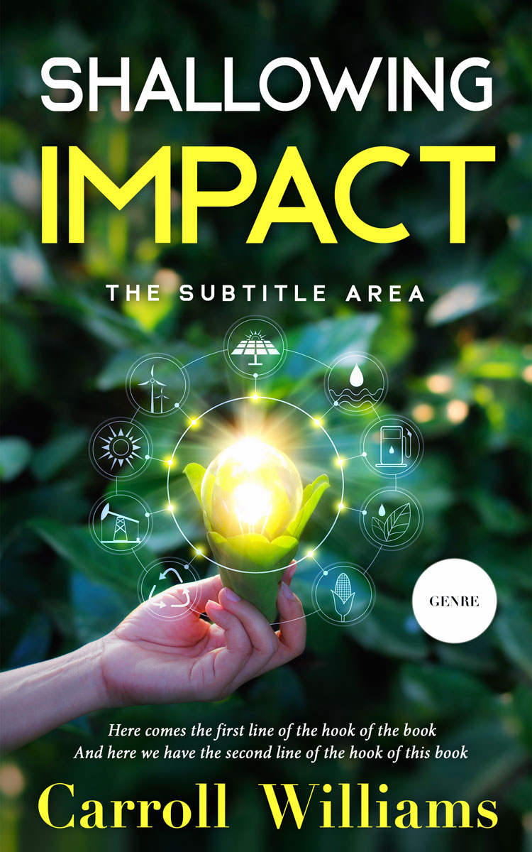 2D view of Premade Science & Nature Book Cover - Celtic