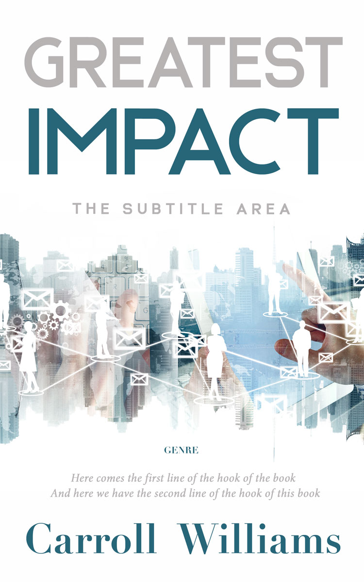 2D view of Tiara #10268 - Premade Business Book Cover