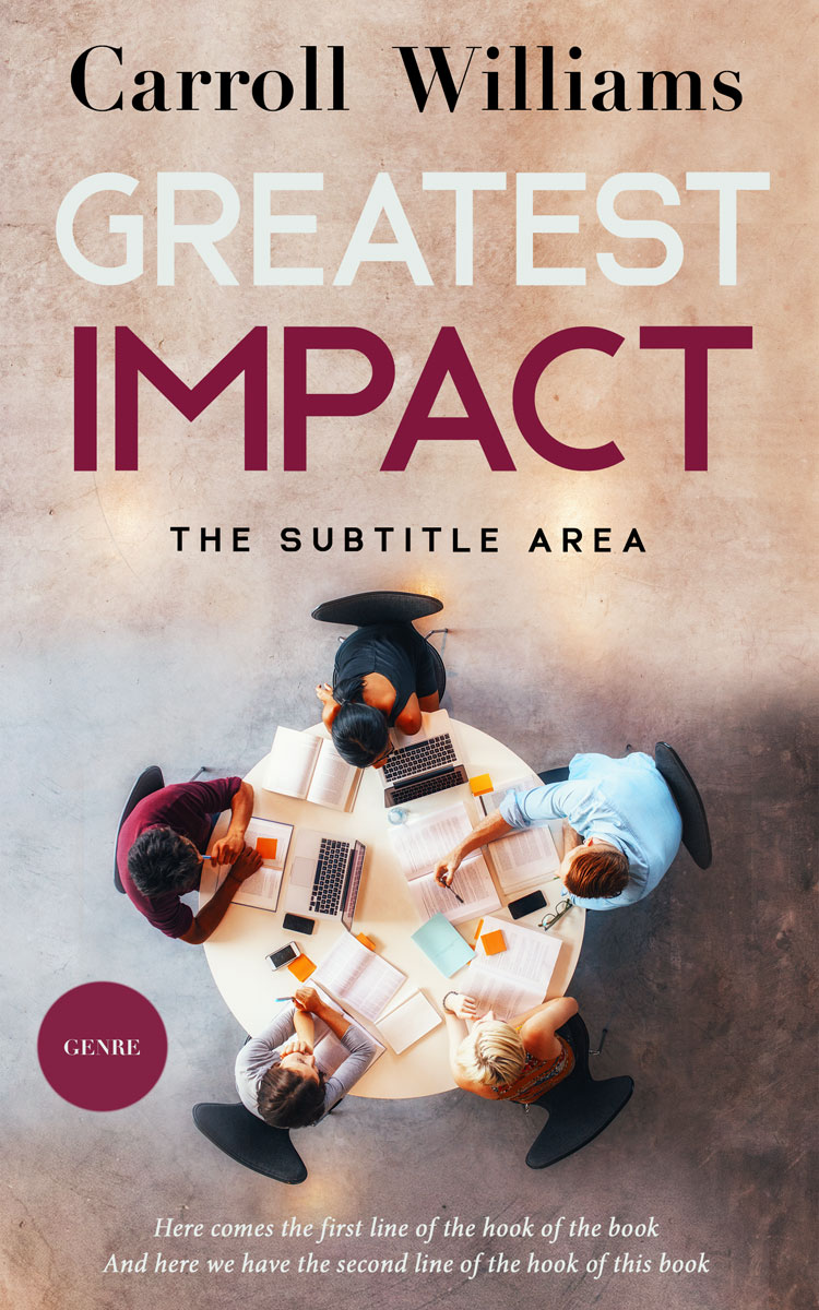 2D view of Soft Amber #10275 - Premade Self-Improvement & Self-Help Book Cover | BookCoverZone