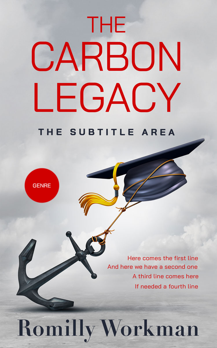 2D view of French Gray #10287 - Premade Self-Improvement & Self-Help Book Cover