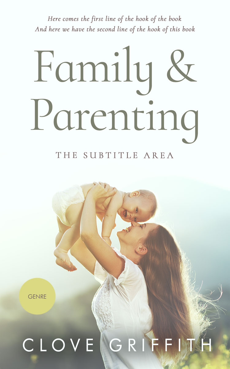 2D view of Arrowtown #10296 - Premade Family & Parenting Book Cover