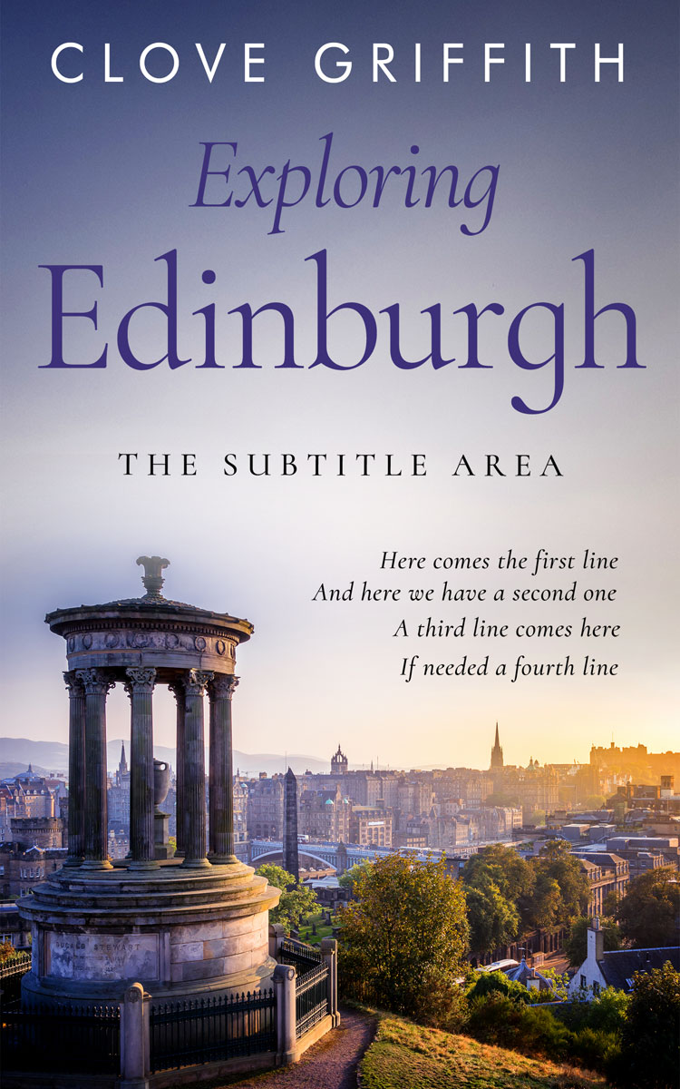 2D view of Premade Travel Book Cover - Pale Slate