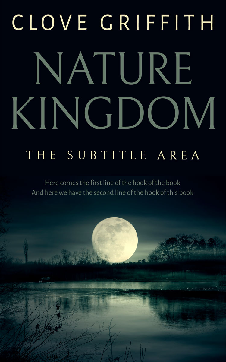 2D view of Ebony #10368 - Premade Paranormal & Urban Book Cover