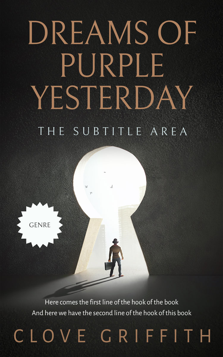 2D view of Tuatara #10385 - Premade Abstract Book Cover