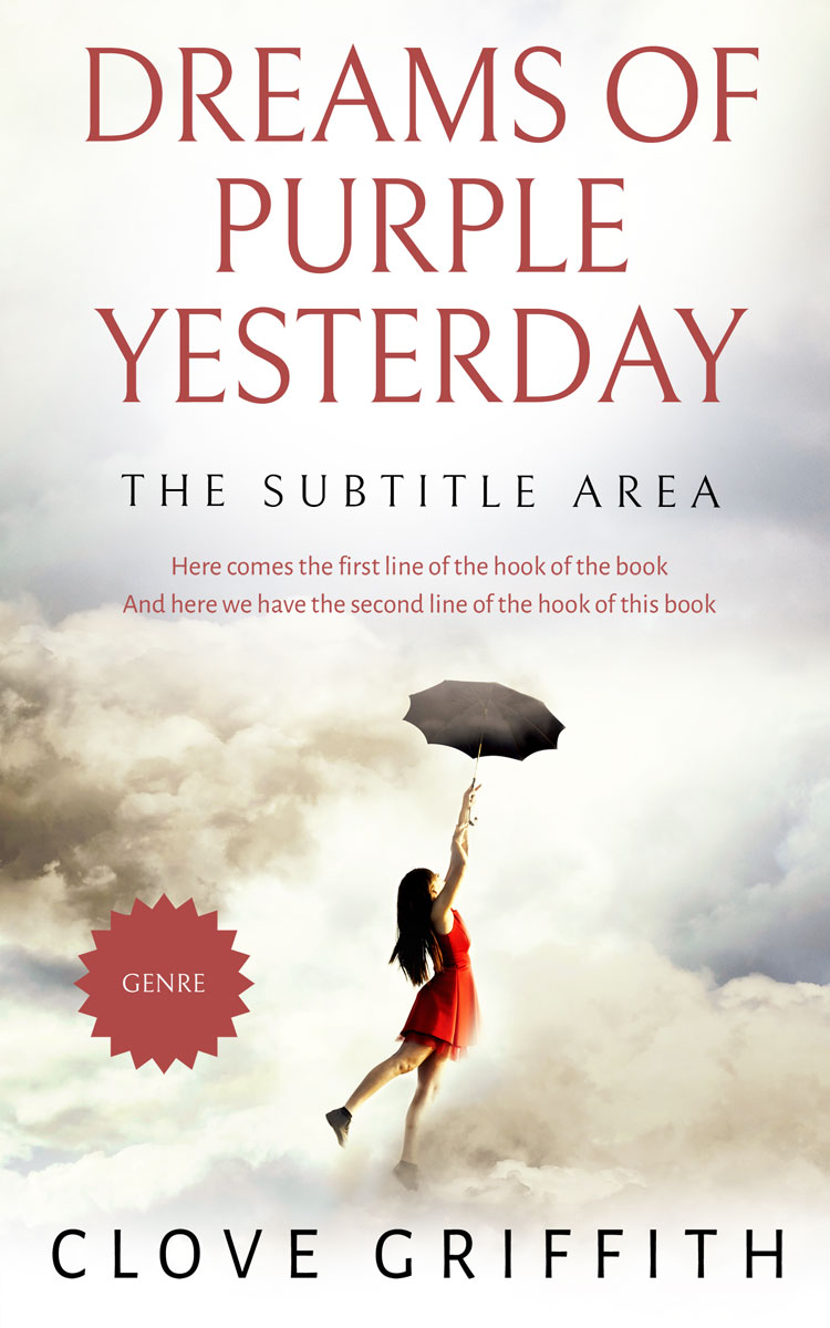 2D view of Premade Surreal Book Cover - Cararra