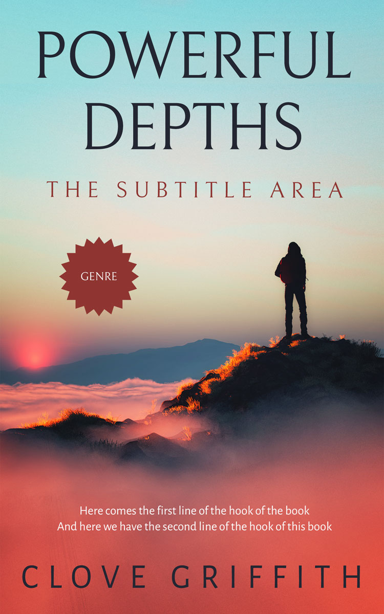 2D view of Green Spring #10389 - Premade Self-Improvement & Self-Help Book Cover