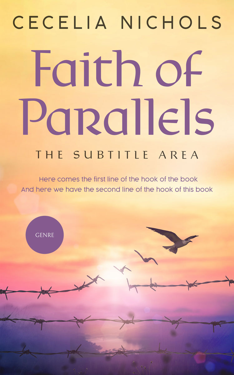 2D view of Manhattan #10400 - Premade Religion & Spirituality Book Cover