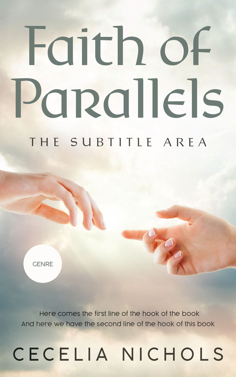 2D view of Satin Linen #10401 - Premade Health & Mind & Body Book Cover