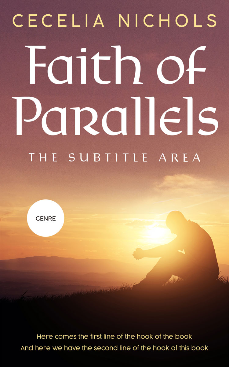 2D view of Premade Religion & Spirituality Book Cover - Au Chico