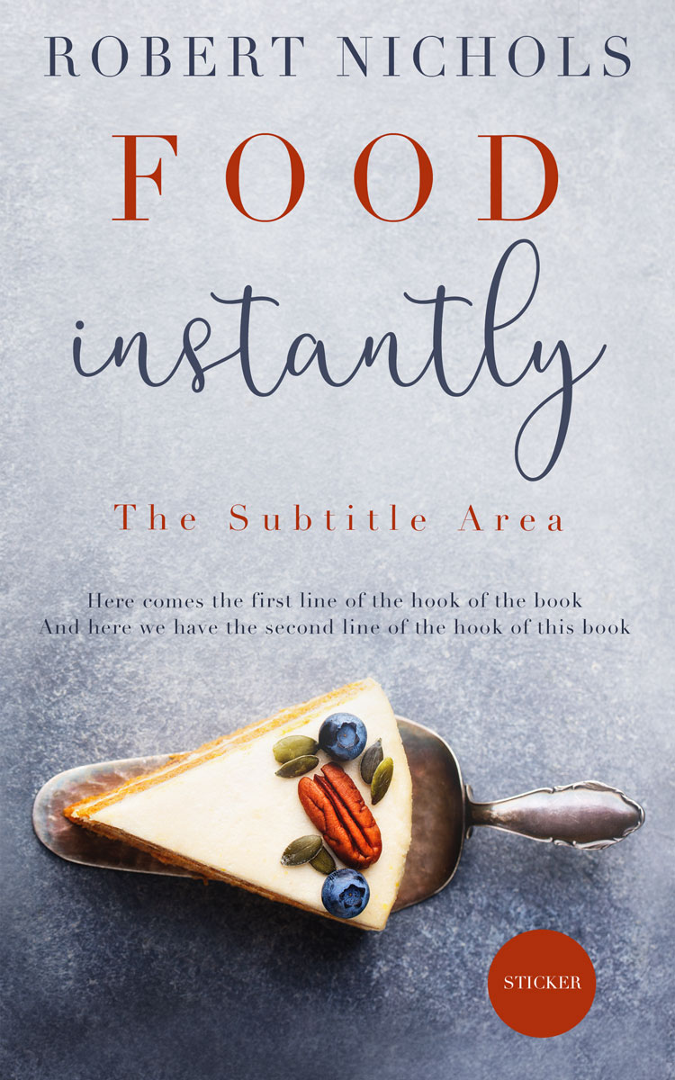 2D view of Mischka #10448 - Premade Health & Dieting & Fitness Book Cover