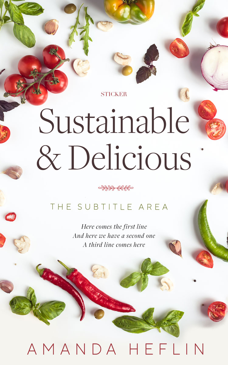 2D view of Desert Storm #10460 - Premade Cookbooks & Food & Wine Book Cover