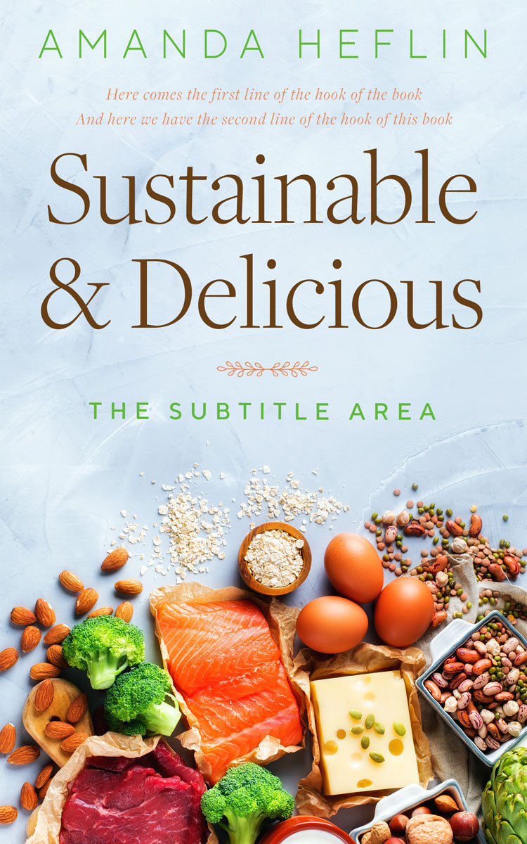 2D view of Mystic #10464 - Premade Health & Dieting & Fitness Book Cover