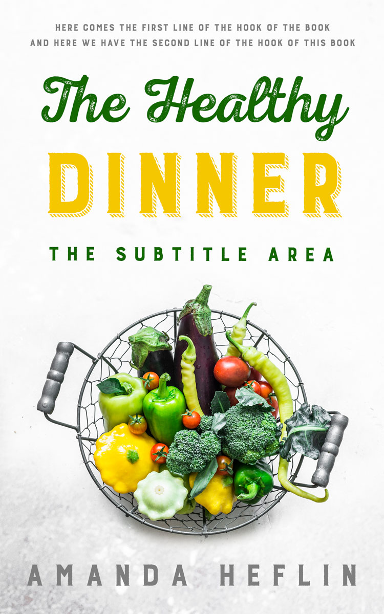 2D view of Woodland #10471 - Premade Health & Dieting & Fitness Book Cover