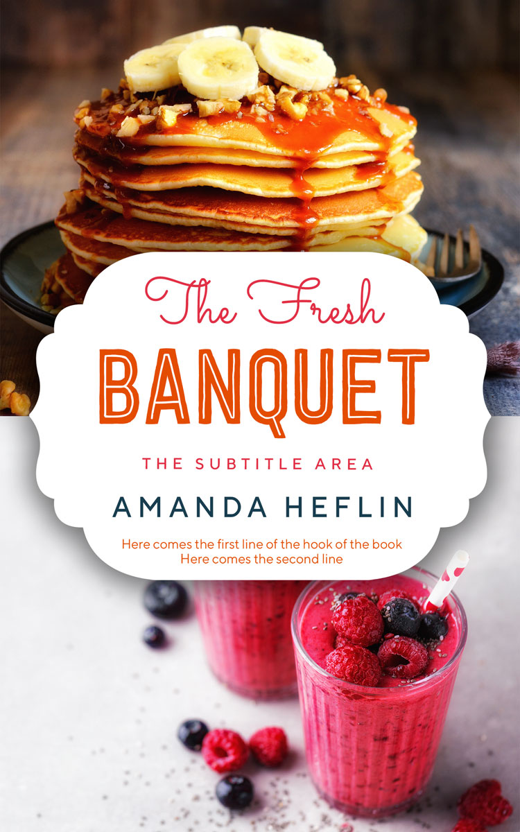 2D view of Cocoa Brown #10484 - Premade Health & Dieting & Fitness Book Cover