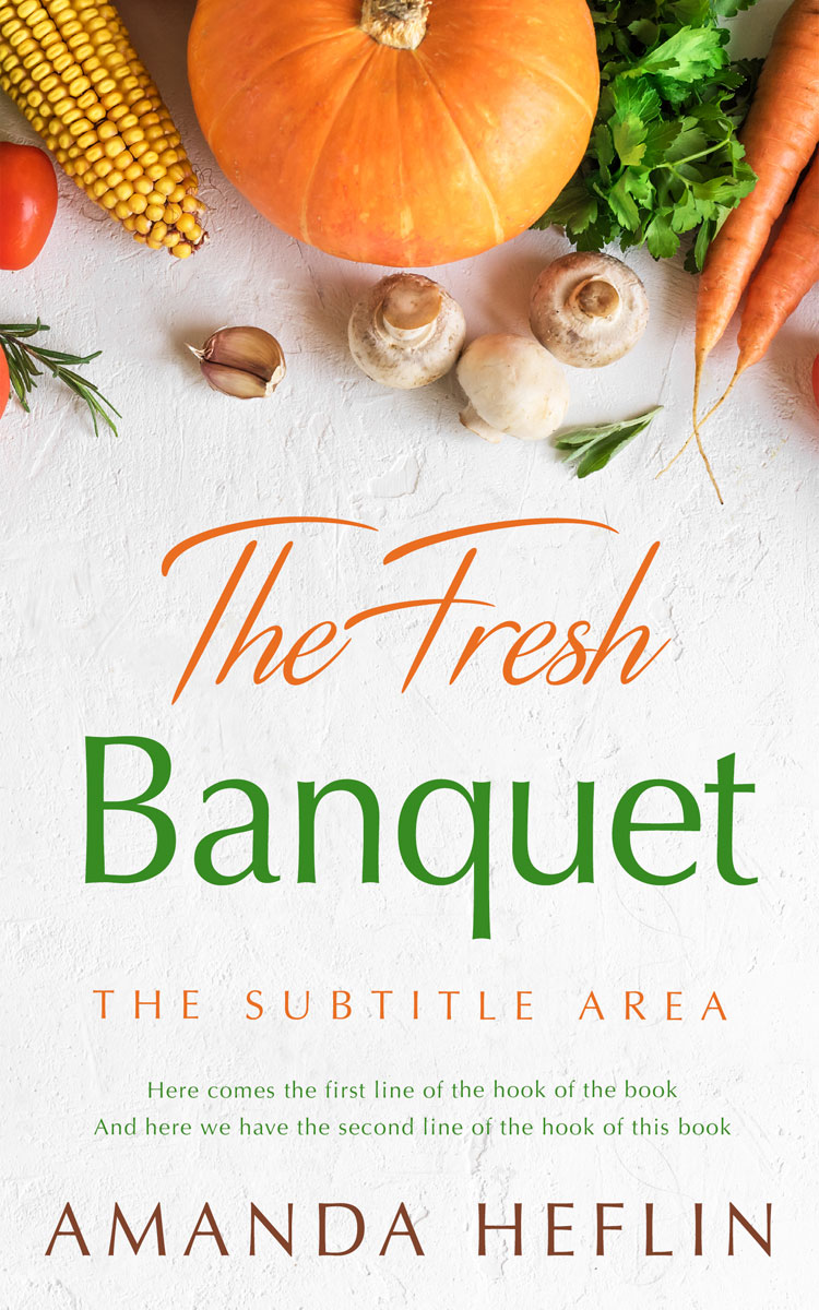 2D view of Ebb #10490 - Premade Health & Dieting & Fitness Book Cover