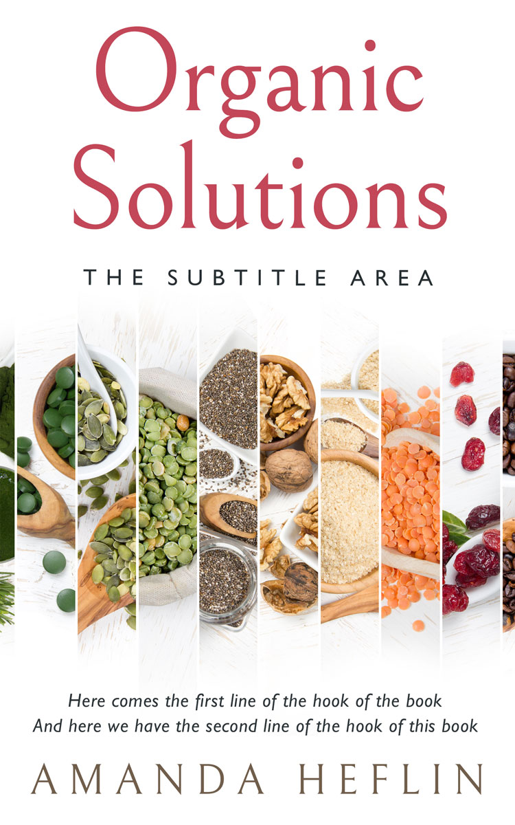 2D view of Bizarre #10530 - Premade Health & Dieting & Fitness Book Cover