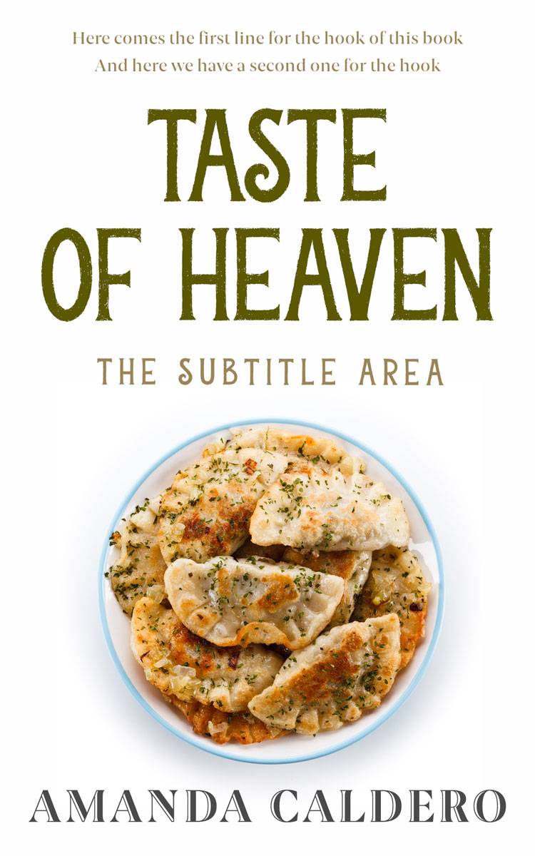 2D view of Cararra #10564 - Premade Health & Dieting & Fitness Book Cover