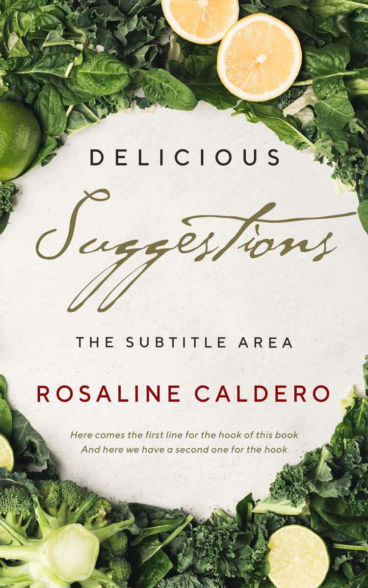 2D view of White Rock #10610 - Premade Health & Dieting & Fitness Book Cover