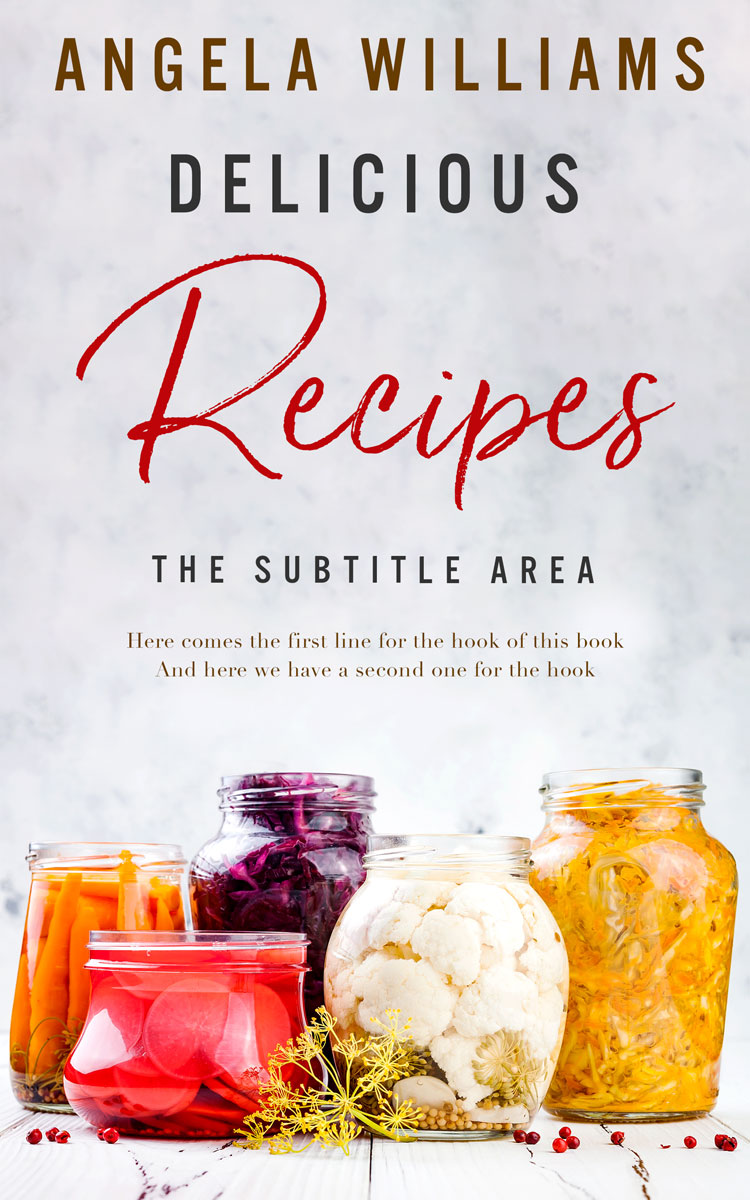 2D view of Bon Jour #10613 - Premade Health & Dieting & Fitness Book Cover