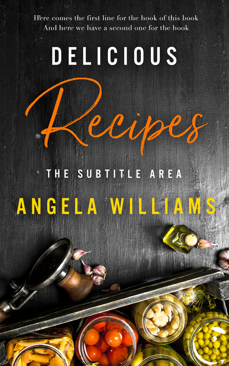 2D view of Tuatara #10618 - Premade Cookbooks & Food & Wine Book Cover