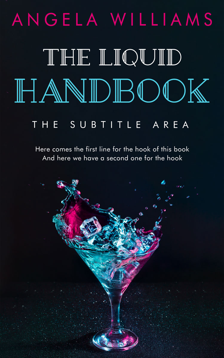 2D view of Ebony #10641 - Premade Cookbooks & Food & Wine Book Cover