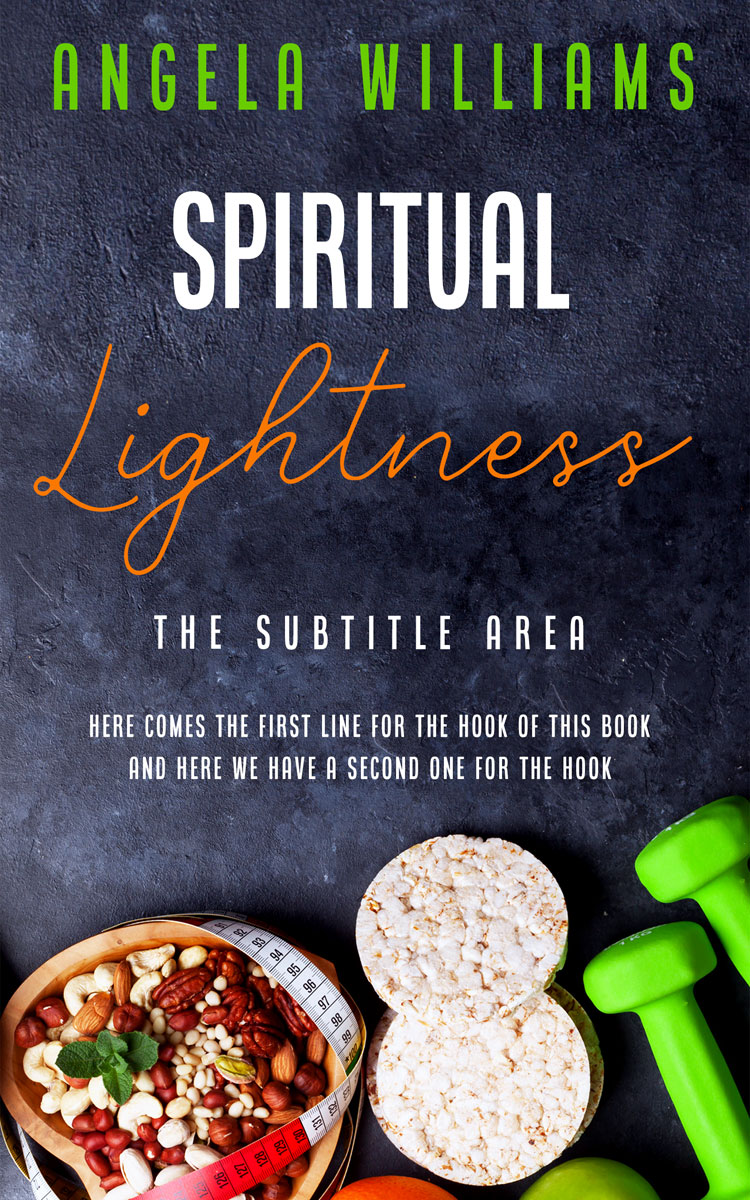 2D view of Premade Health & Mind & Body Book Cover - Charade