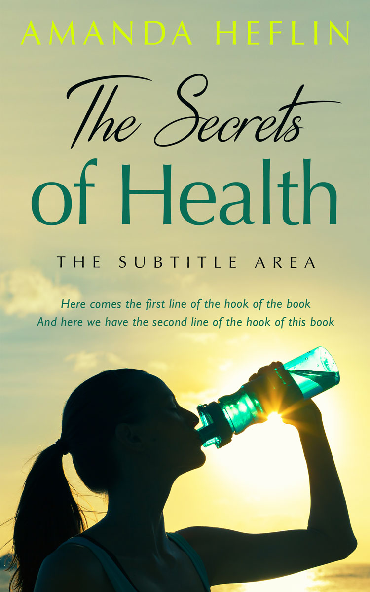 2D view of Pine Glade #10684 - Premade Health & Mind & Body Book Cover