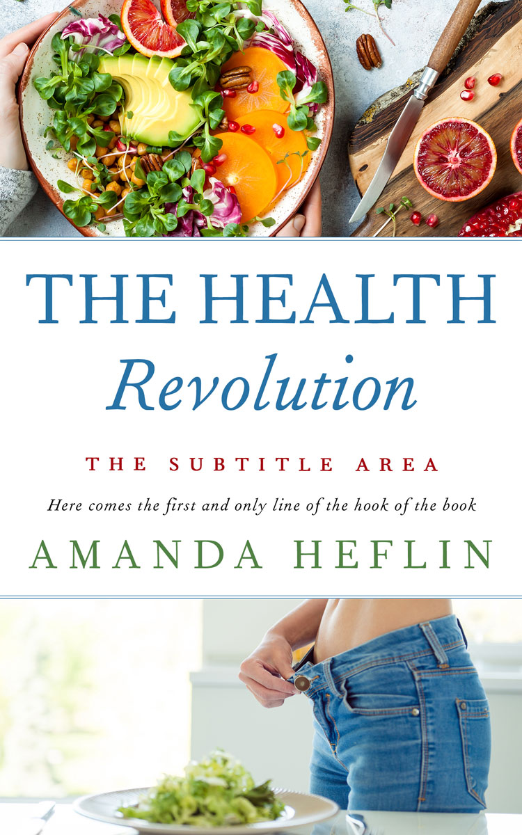 2D view of Spectra #10688 - Premade Health & Dieting & Fitness Book Cover