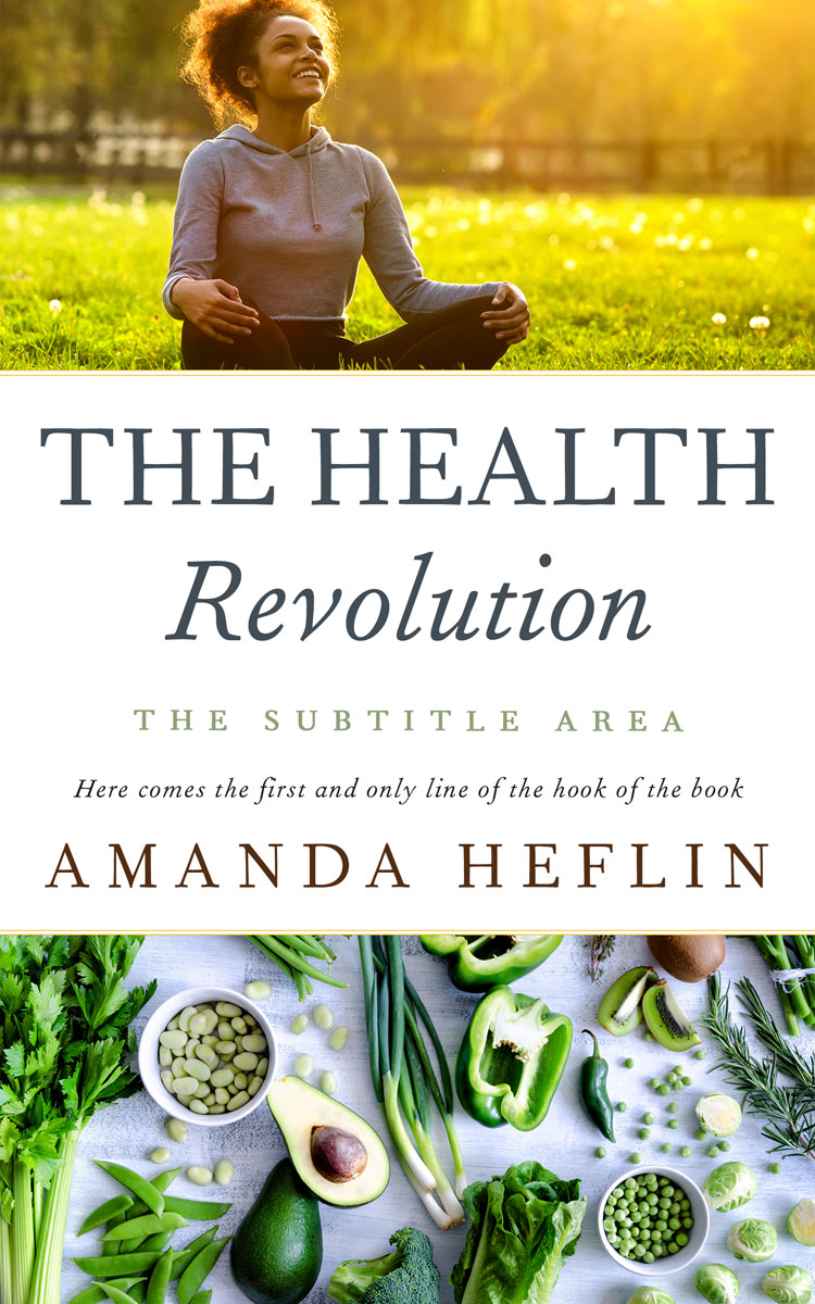 2D view of Earls Green #10693 - Premade Health & Mind & Body Book Cover