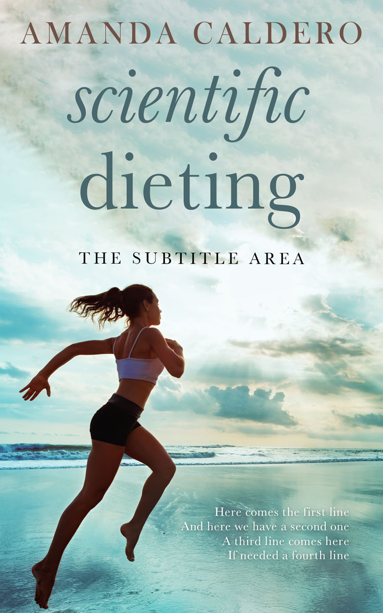 2D view of Paris White #10704 - Premade Health & Dieting & Fitness Book Cover