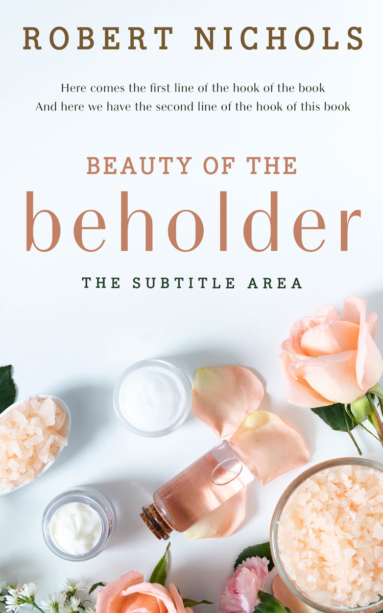 2D view of Ebb #10718 - Premade Health & Mind & Body Book Cover