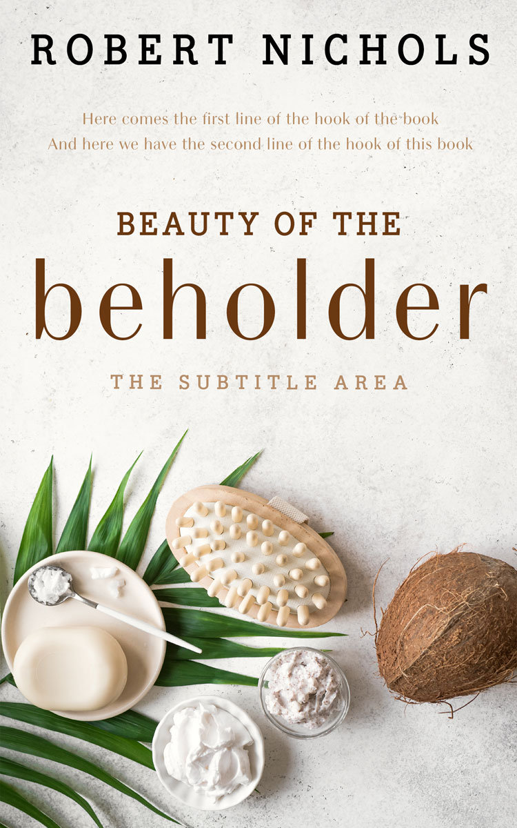 2D view of Cararra #10719 - Premade Health & Mind & Body Book Cover