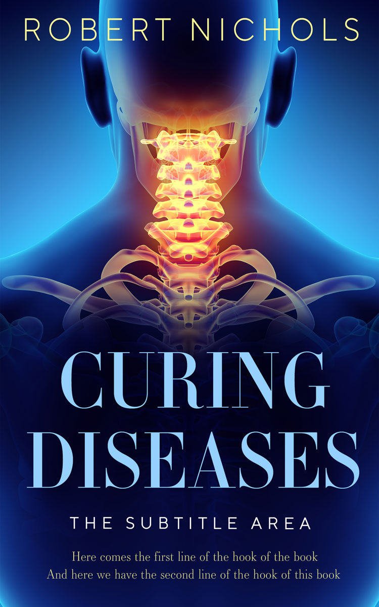 2D view of Bunting #10764 - Premade Health & Mind & Body Book Cover