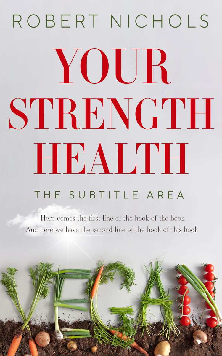 2D view of Bon Jour #10768 - Premade Health & Dieting & Fitness Book Cover