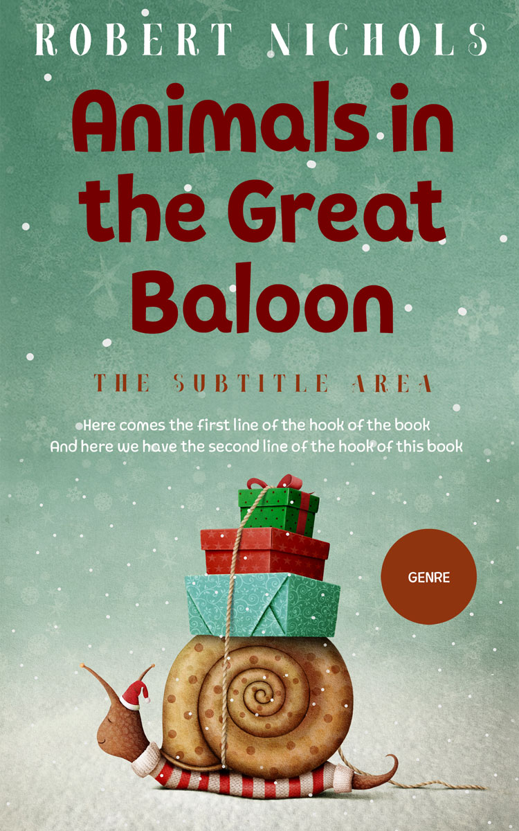 2D view of Bay Leaf #10789 - Premade Fantasy Book Cover