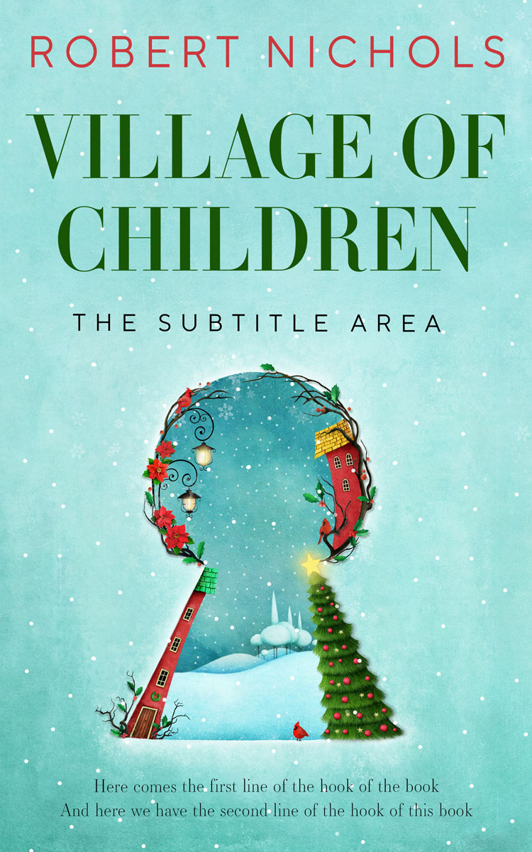 2D view of Premade Fantasy Book Cover - Morning Glory