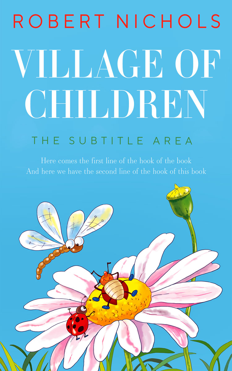 2D view of Picton Blue #10803 - Premade Nature Book Cover