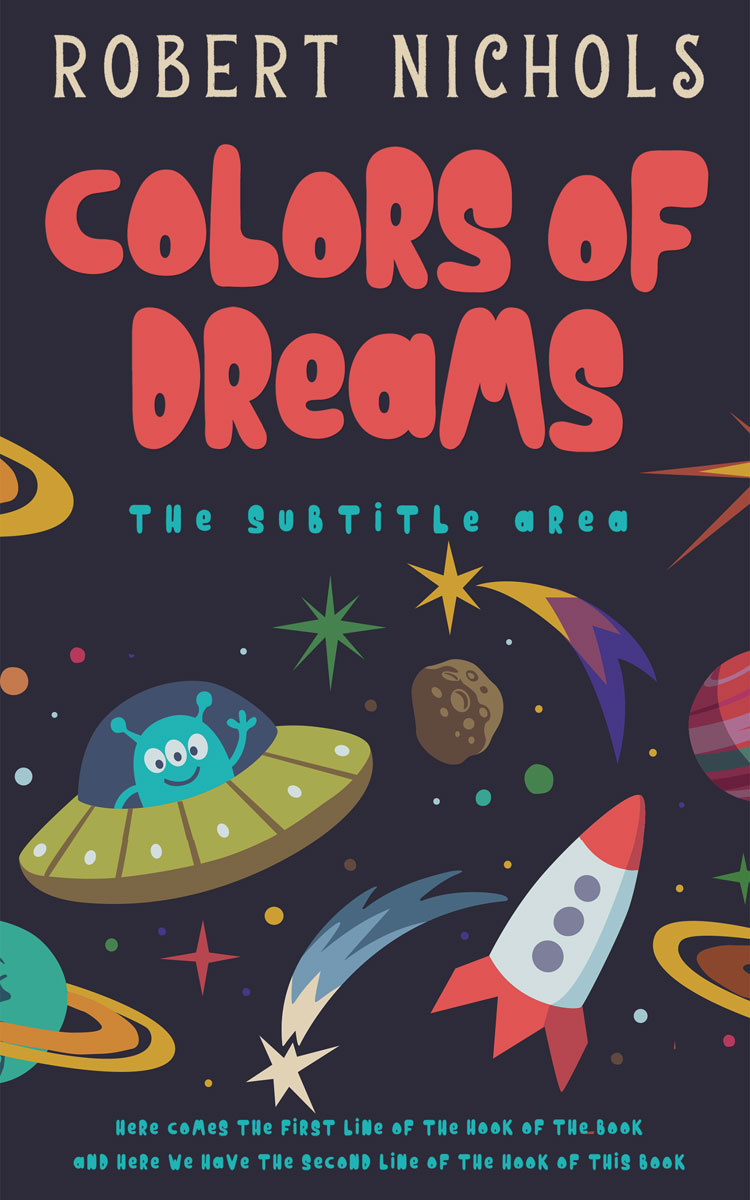 2D view of Tuna #10817 - Premade Science Fiction Book Cover