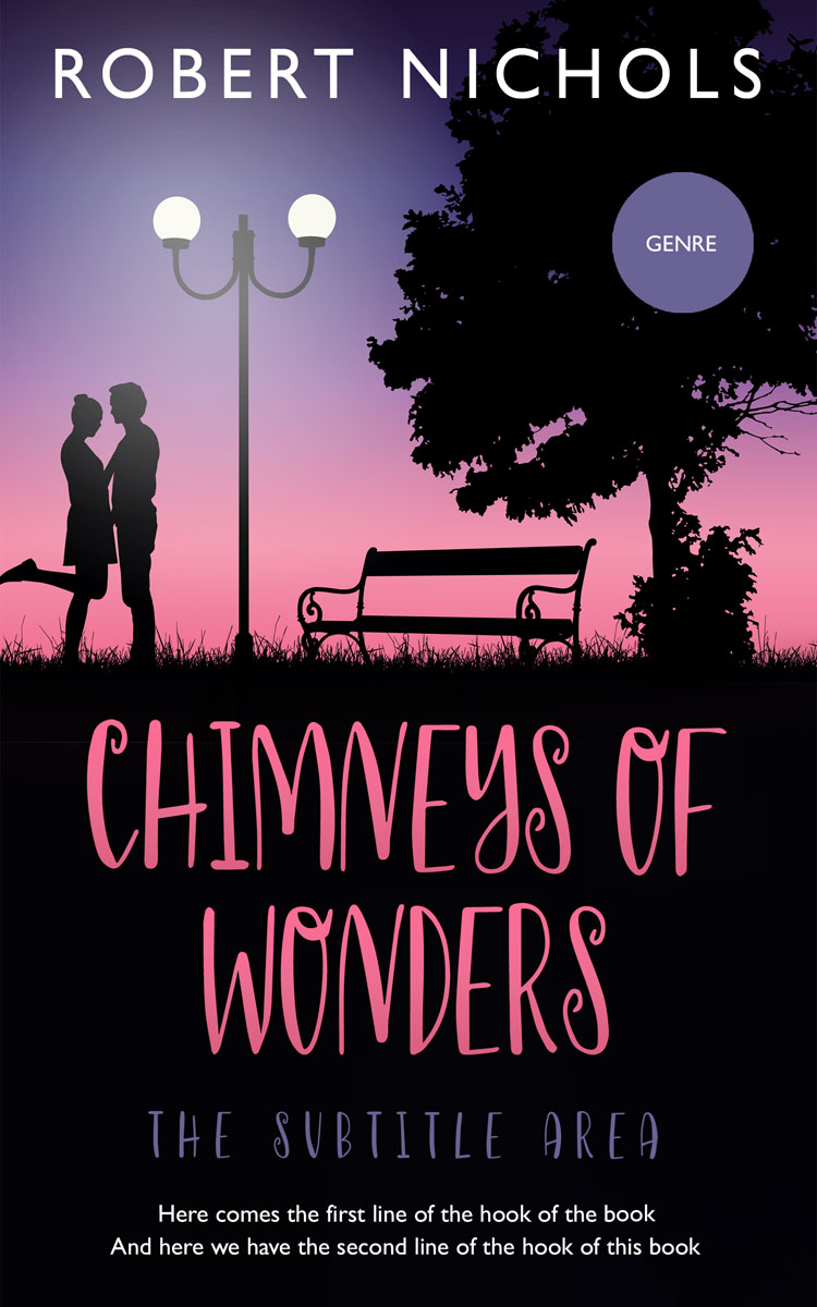 2D view of Viola #10844 - Premade Romance Book Cover