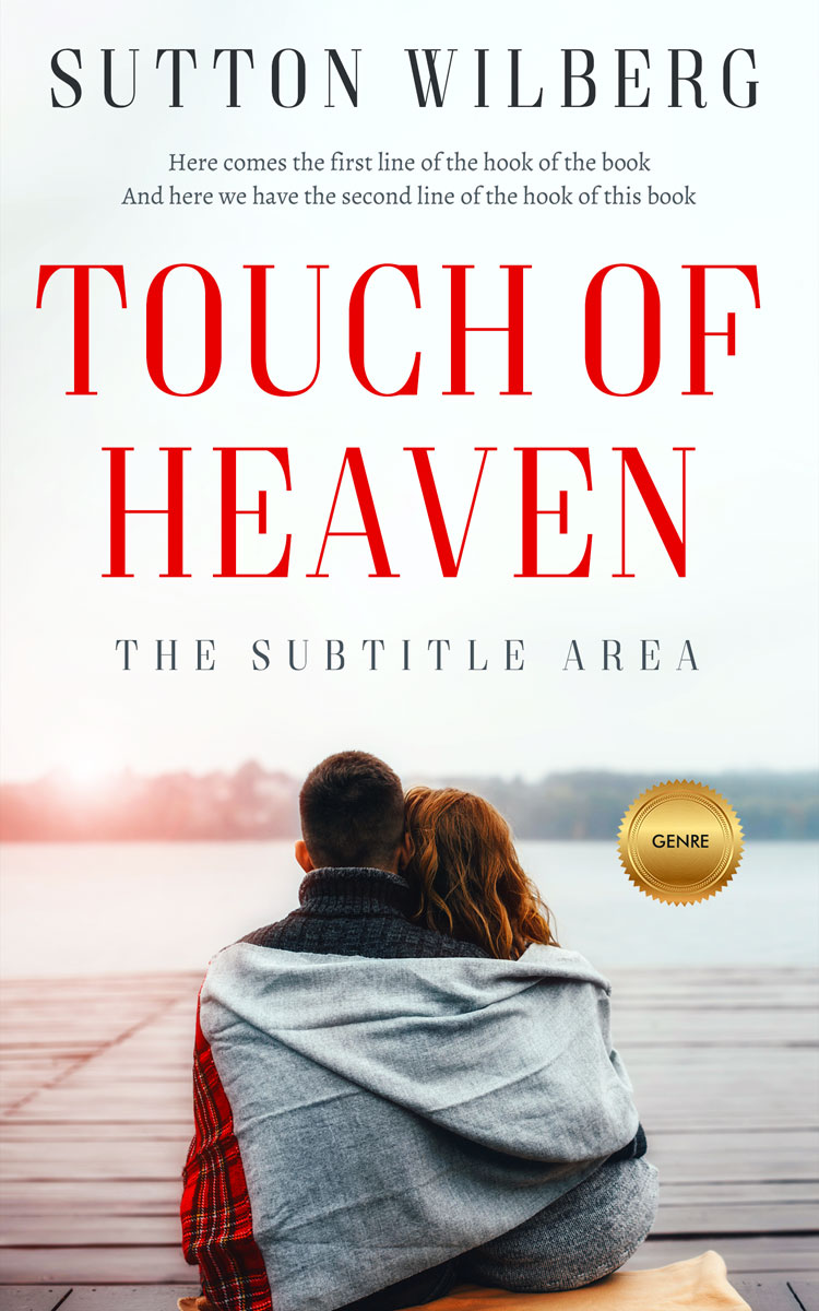 2D view of Desert Storm #10857 - Premade Romance Book Cover