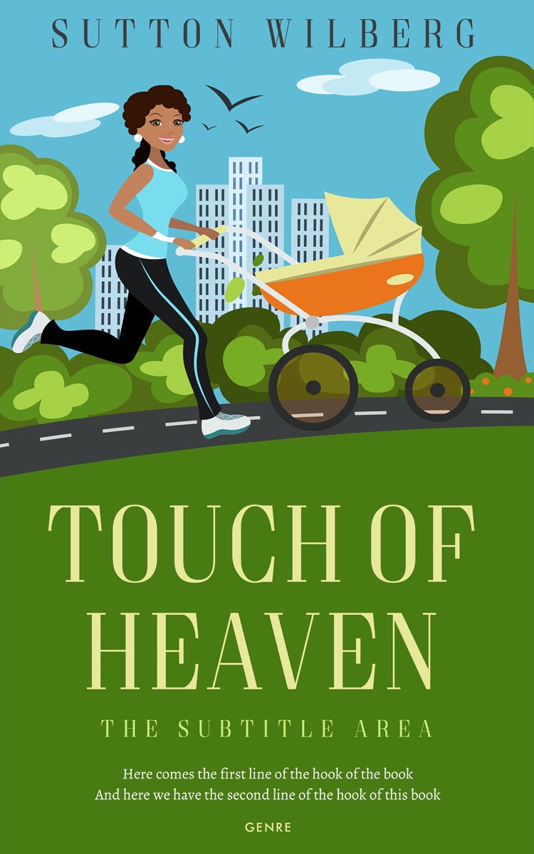 2D view of Vida Loca #10862 - Premade Chick Lit Book Cover