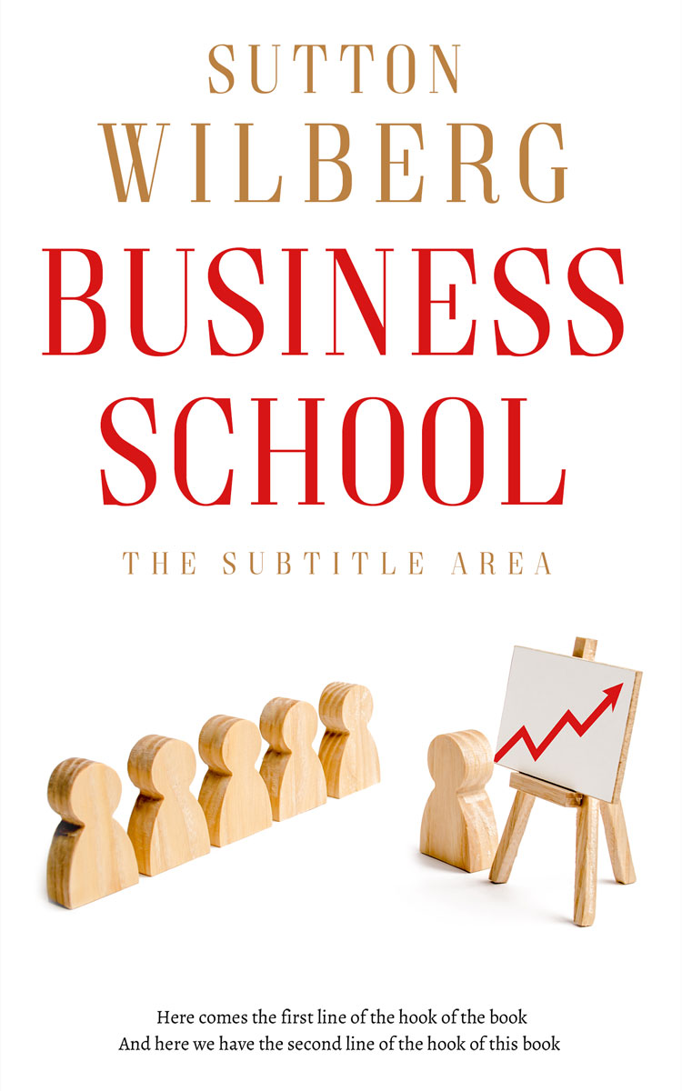 2D view of Parchment #10868 - Premade Business Book Cover | BookCoverZone