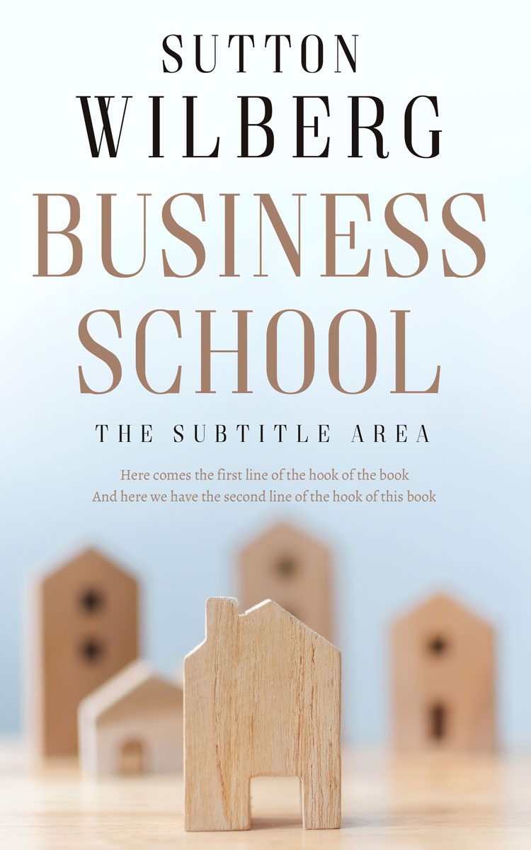 2D view of Gray Nurse #10875 - Premade Business Book Cover