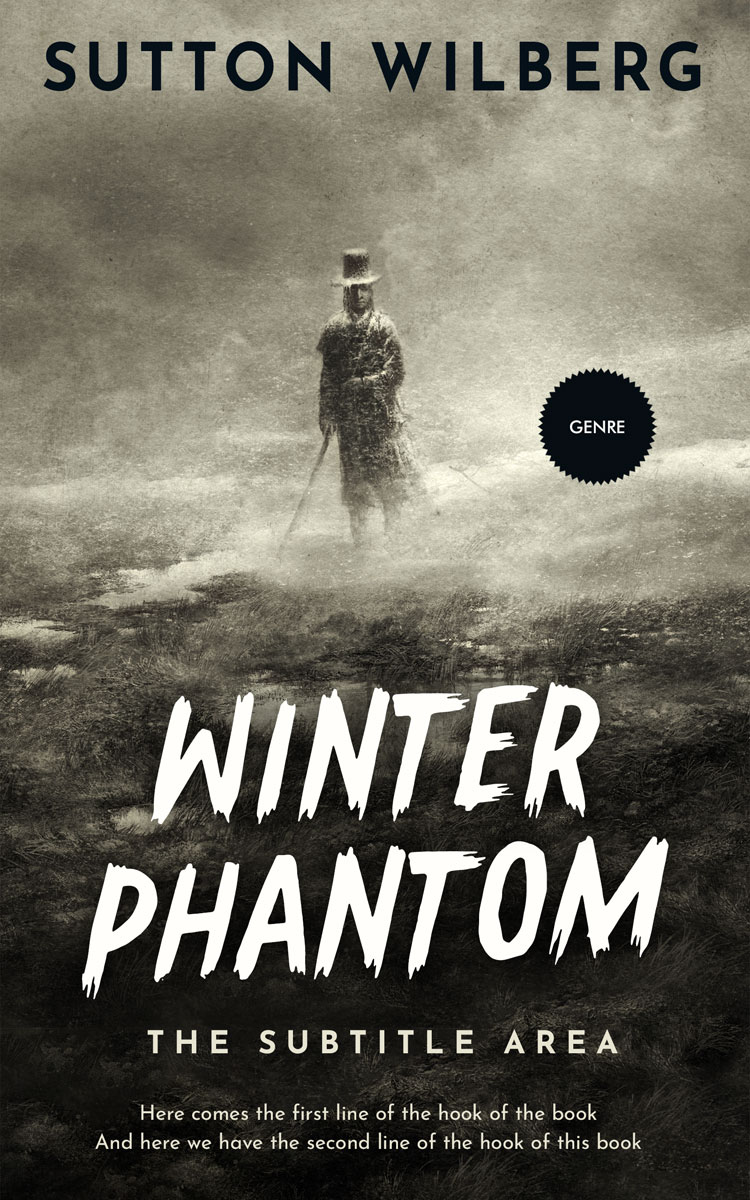 2D view of Dune #10898 - Premade Horror Book Cover