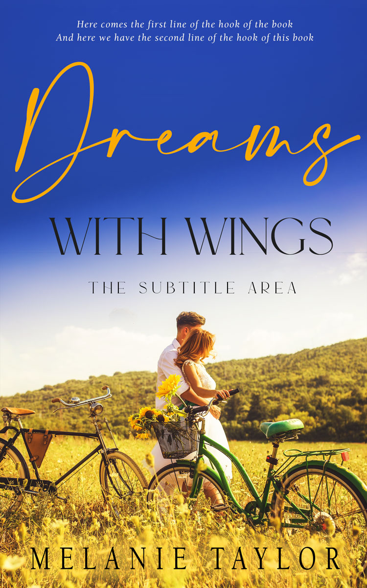 2D view of Sapphire #10957 - Premade Romance Book Cover