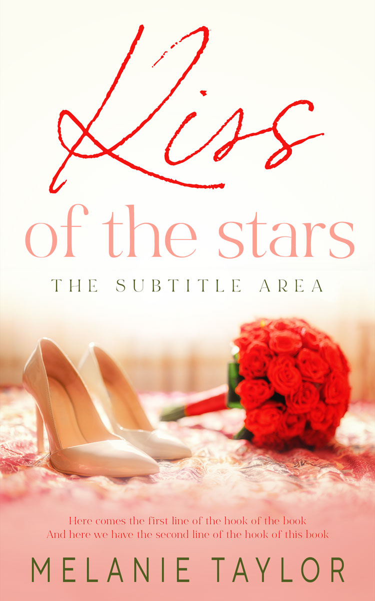 2D view of Linen #10977 - Premade Romance Book Cover