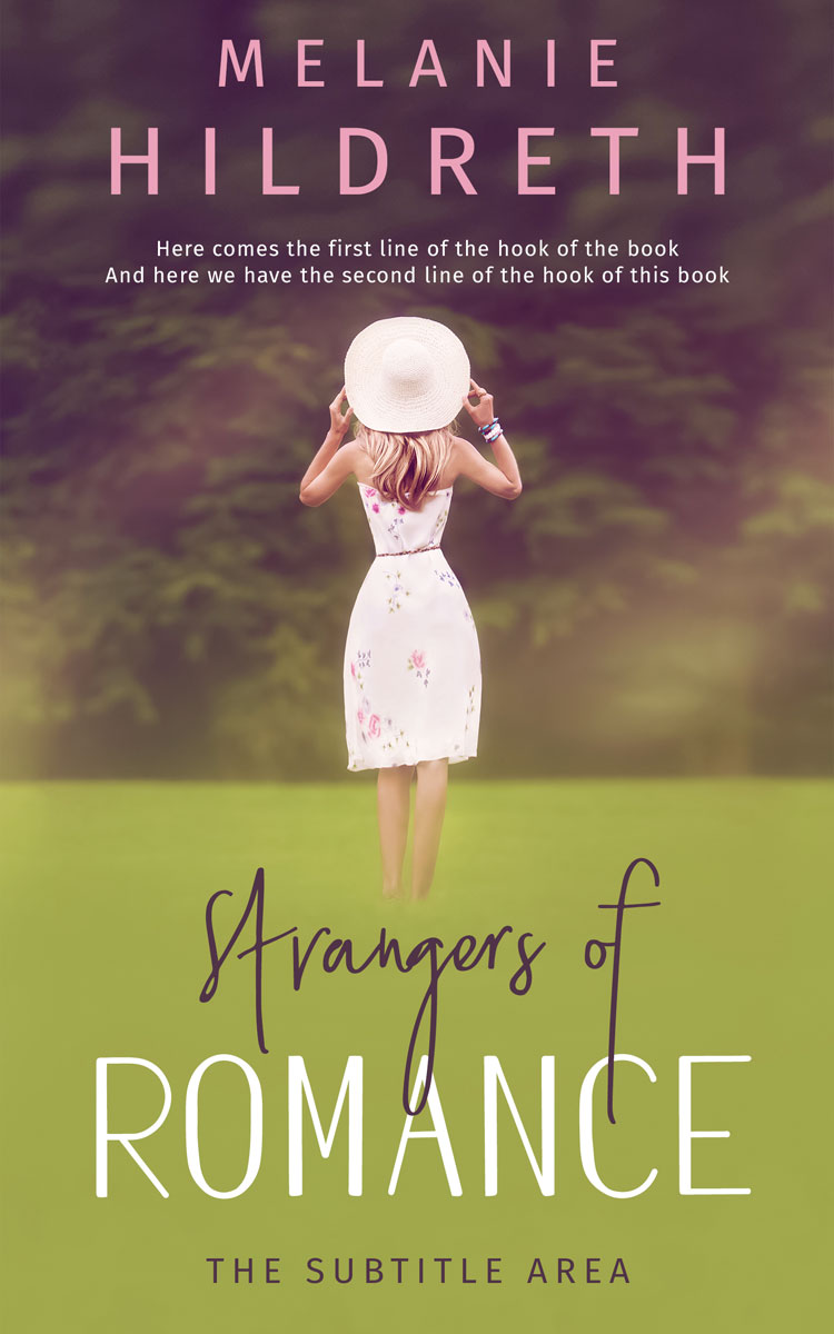 2D view of Shadow #10989 - Premade Romance Book Cover