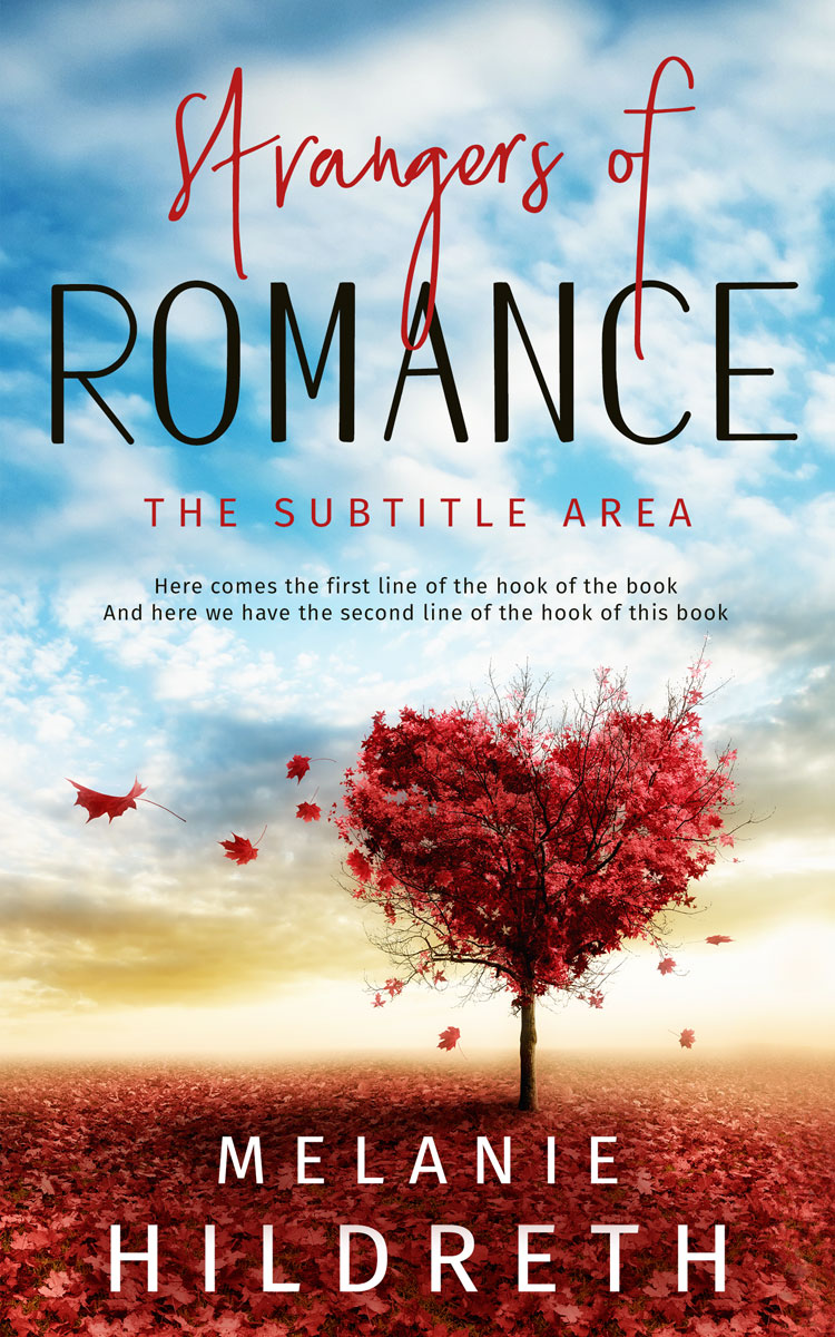 2D view of Premade Romance Book Cover - Nebula